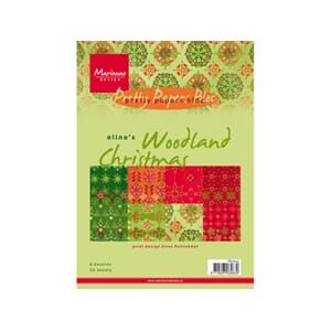 Pretty Papers bloc - Woodland Christmas - 14,8 x 21 cm