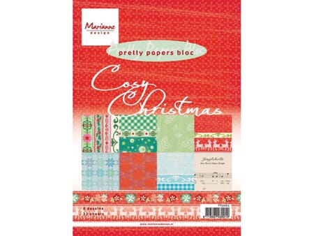 Pretty Papers bloc - Cosy Christmas - 14,8 x 21 cm