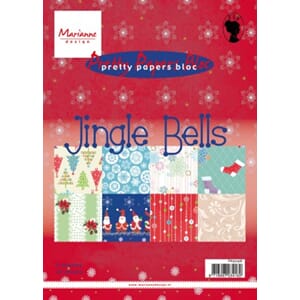 Pretty Papers bloc - Jingle Bells - 14,8 x 21 cm