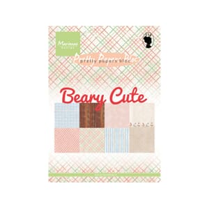 Pretty Papers Bloc - Beary Cute - 14,8 x 21 cm