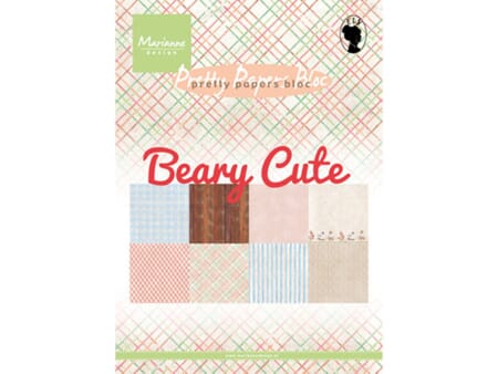 Pretty Papers Bloc - Beary Cute - 14,8 x 21 cm