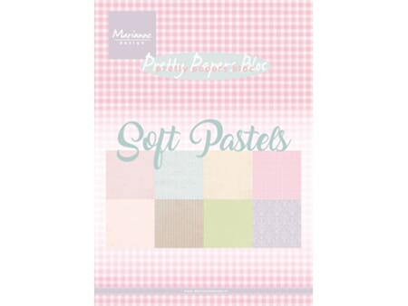 Pretty Papers Bloc - Soft Pastels - 14,8 x 21 cm
