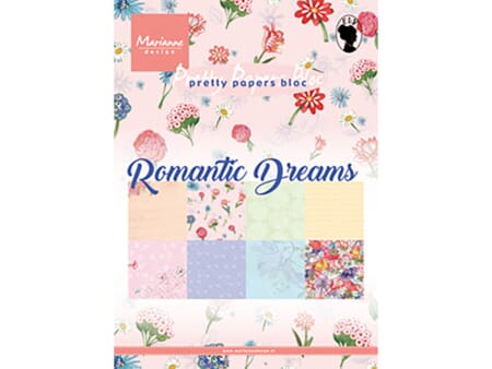 Pretty Papers Bloc - Romantic Dreams - 14,8 x 21 cm