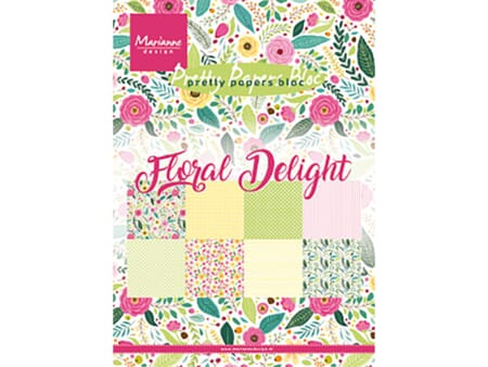 Pretty Papers Bloc - Floral Delight - 14,8 x 21 cm