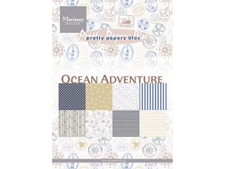Pretty Papers Bloc - Ocean Adventure - 14,8 x 21 cm