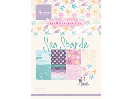 Pretty Papers Bloc - Sea Sparkle - 14,8 x 21 cm