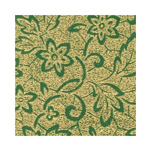 Flora - grønn - 12x30,5 cm - 4 ark - 90 g