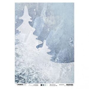 Snowy Afternoon 300 - A4 - 2-sidig