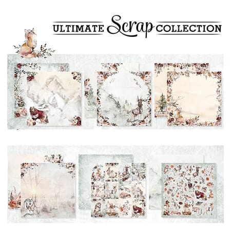 Ultimate Scrap Collection - 12 dbl sidige ark/ 200 gsm