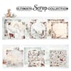 Ultimate Scrap Collection - 12 dbl sidige ark/ 200 gsm