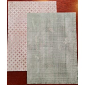 Vintage Christmas 136 - A4 - 2-sidig