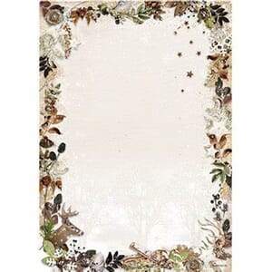 Winter Woodland 240 - A4 - 2-sidig