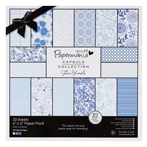 Papermania - Burleigh Blue - 15x15 - 32 unike ark