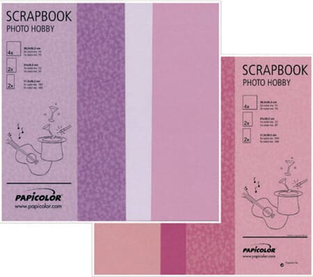 Papicolor - scrapbook pakke Trendy