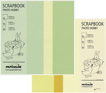 Papicolor - scrapbook pakke Vår