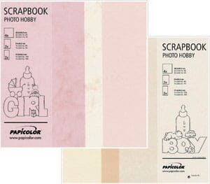 Papicolor - scrapbook pakke Girl