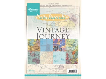 Pretty Papers bloc - Vintage Journey