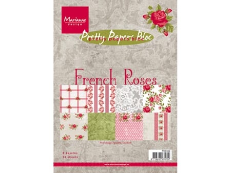 Pretty Papers bloc - French Roses