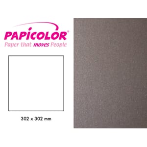 Metallic - 334 Sølv - 302x302/ 250 g