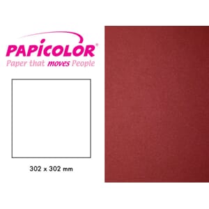 Metallic - 337 Rød - 302x302/ 250 g