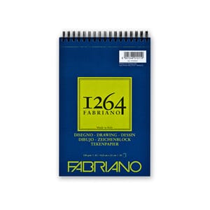 Fabriano 1264 Drawing - 180 g - A4 spiral - 50 ark