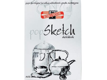 Koh-i-Noor Pop Sketch skisseblokk A4 - 20 ark