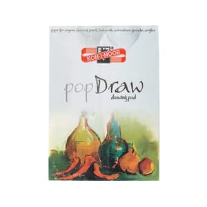 Koh-i-Noor Pop Draw tegneblokk - A4 - 180 g - 30 ark