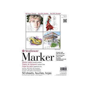 Strathmore 500 serries  Marker - 22,9 x 30,5 cm - 50 g/m