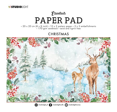Essentials Paper Pad - Christmas 75