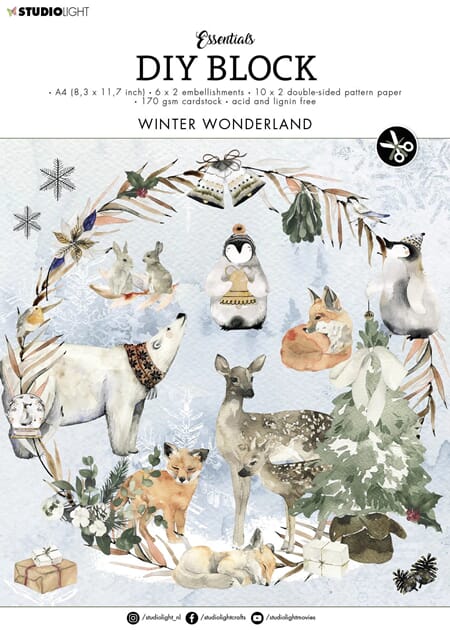 DIY blokk - Winter wonderland