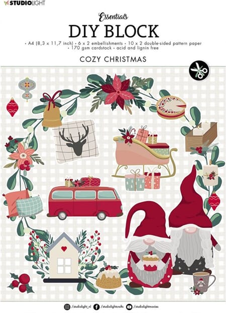 DIY blokk - Cozy christmas