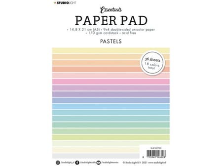 Studio Light Essentials Paper Pad - Pastels