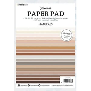 Studio Light Essentials Paper Pad - Unicolor Naturals