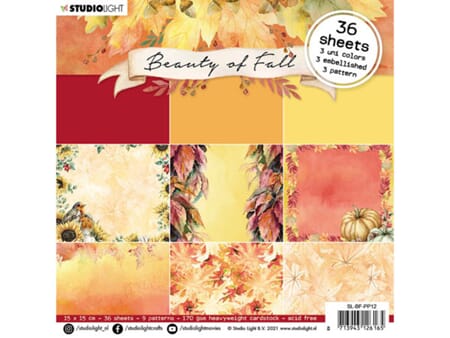 Studio Light - Beauty of Fall - 15x15 cm/ 36 ark