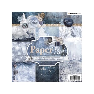 StudioLight Paper Pad - Snowy Afternoon 126 - 15x15