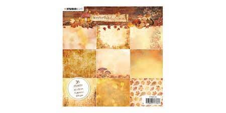 StudioLight Wonderful Autumn - 15x15/ 170 g/ 36 ark