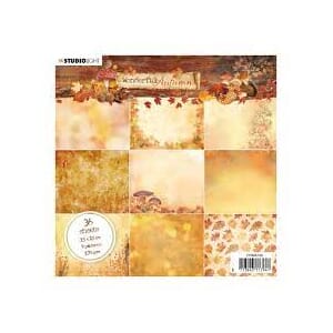 StudioLight Wonderful Autumn - 15x15/ 170 g/ 36 ark