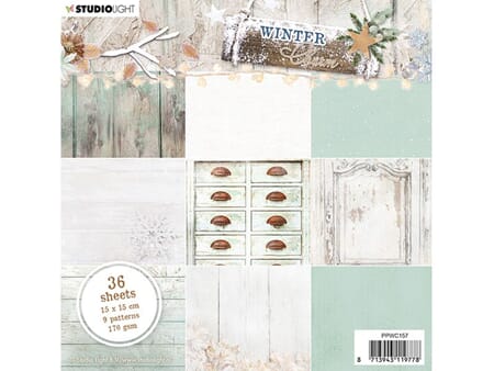 StudioLight Winter Charm 157 - 15x15 - 170 g/ 36 ark