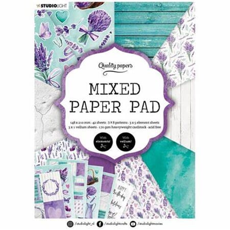 Studio Light Mixed Paper Pad - Essentials 158