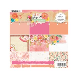 Say it with Flowers - Nr 161 -  15x15 cm