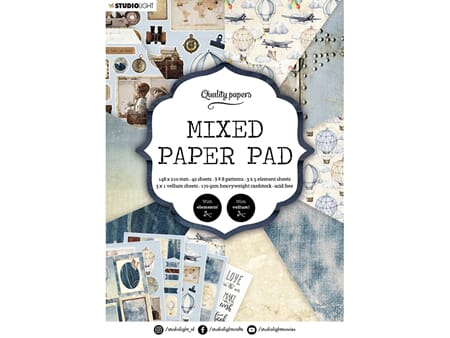 Studio Light Mixed Paper Pad - Essentials 162