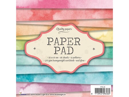 StudioLight Paper Pad - 15x15 -  nr 38