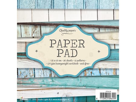 StudioLight Paper Pad - 15x15 - nr 39