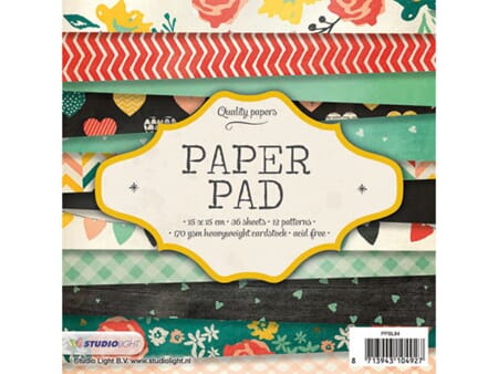 StudioLight Paper Pad - 15 x 15 - nr 84