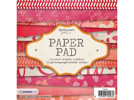 StudioLight paper Pad - 15 x 15 - nr 85