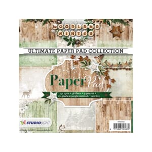Ultimate Paper Pad Collection - Woodland Winter 91 - 15x15