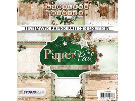 Ultimate Paper Pad Collection - Woodland Winter - 15x15