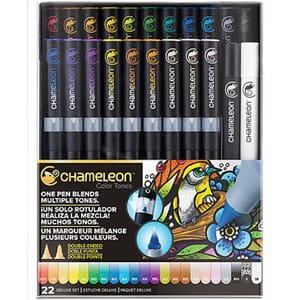 Chameleon Markers -  22-Pen Deluxe Set