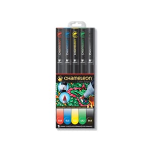 Chameleon Markers 5-pen Primary Tones