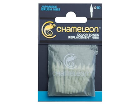 Chameleon Nibs - brushed tips
